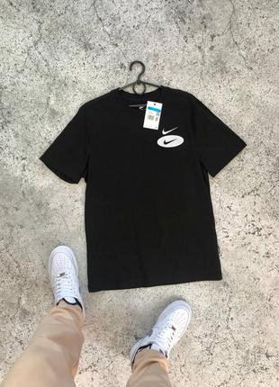 Чоловіча футболка з коротким рукавом nike swoosh оригінал