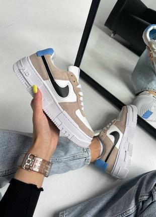 Жіночі кросівки nike air force pixel "desert sand" знижка sale