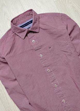 Мужская рубашка tommy hilfiger, размер s2 фото