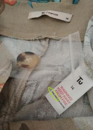 Лён вискоза 100% натуральная роскошная льняная юбка миди с карманами супер качество!!!6 фото