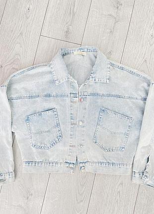 Куртка піджак котоновий джинсовий