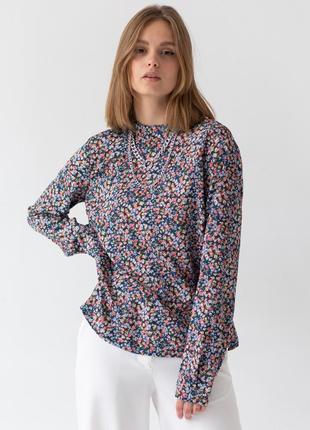 Блуза з квітковим принтом