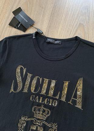 Жіноча футболка бавовняна з принтом sicilia4 фото