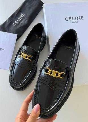 Лофери туфлі в стилі celine3 фото