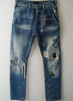 Чоловічі джинси scotch&soda, блакитного кольору, lot22.1 фото