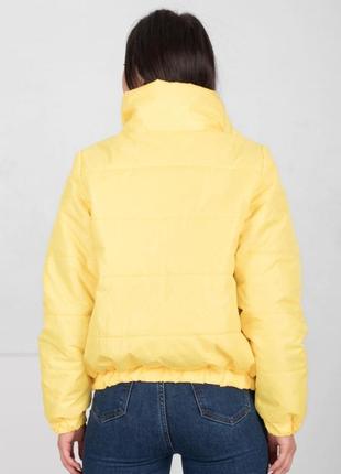 Женская куртка курточка без капюшона весна демисезон осень3 фото