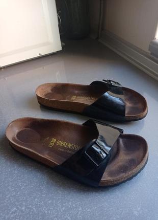 Шльопанці босоніжки сандалі birkenstock madrid