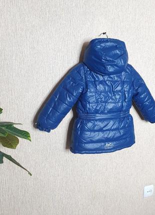 Шикарна двостороння курточка для дівчинки boboli, оригінал3 фото