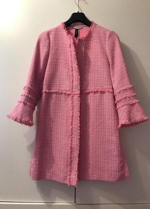Marccain пальто жакет кардиган 36 р 2 s розовый