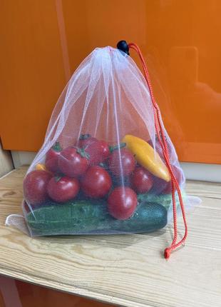 Экомешочки экоторба экосумка эко мешок торба торбинка фруктовка сетка авоська мешок5 фото