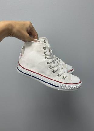 Жіночі високі кеди converse all star chuck taylor 🆕 кеди конверс олл стар2 фото