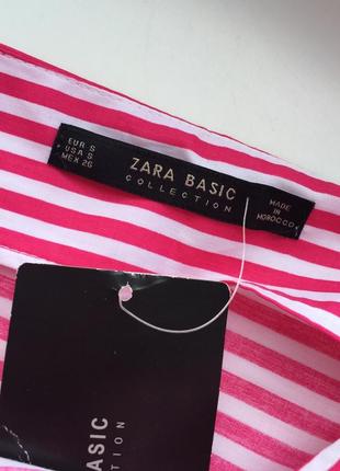 Нова спідниця в смужку zara р. s спідниця з драпіруванням і воланами6 фото