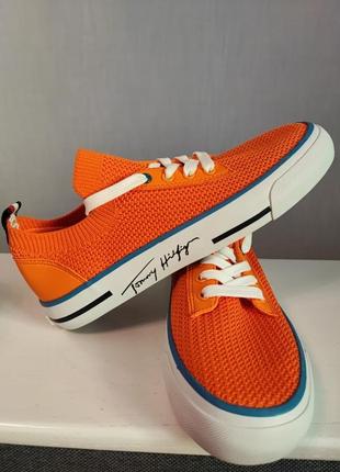 Tommy hilfiger/кеди/оранжеві/36.5 розмір