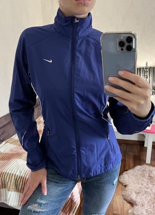 Спортивна куртка синя найк nike