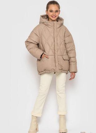 Куртка з капюшоном для дівчинки cvetkov