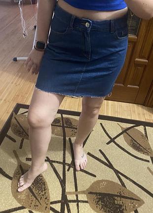 Джинсова спідниця