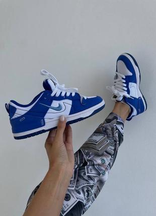 Жіночі кросівки moon nike sb dunk disrupt 2 “university blue”/  женские кроссовки найк дунк