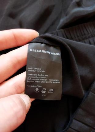 Спідниця шовк alexander wang3 фото