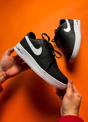 Чоловічі кросівки nike air force 1 nba white black чоловічі кросівки найк аір форс чорні