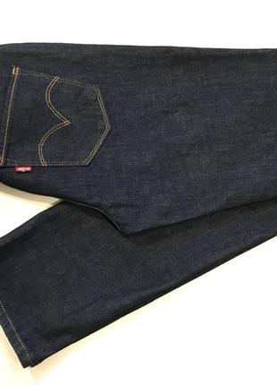 Новые джинсы  levi's 714 straight w23 l30 оригинал.2 фото