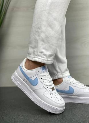 Жіночі кросівки nike air force 1 green white 39 фото