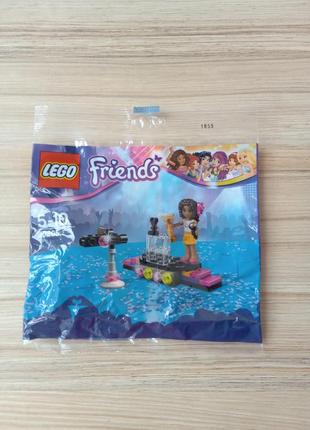 Конструктор лего lego friends червона доріжка поп-зірки