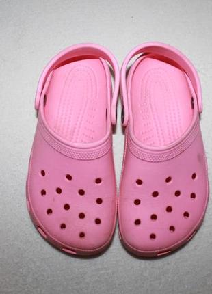 Кроксы оригинальные фирмы crocs с 12-13 размера по стельке 19 см.5 фото