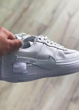 Жіночі кросівки nike air force jester white6 фото