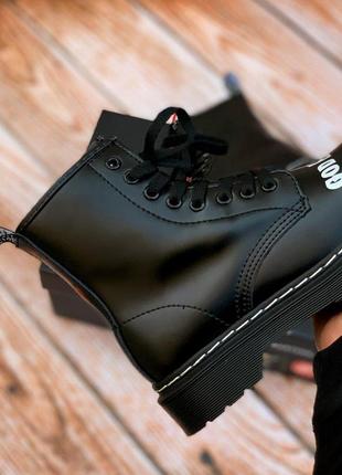 Шкіряні черевики dr. martens sex pistols6 фото