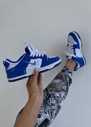Жіночі кросівки moon nike sb dunk disrupt 2 “university blue”/ женские кроссовки найк данк