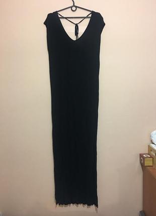 Макси платье с разрезами forever 21 side slit maxi dress3 фото