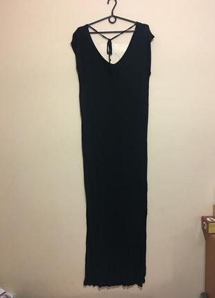 Макси платье с разрезами forever 21 side slit maxi dress7 фото