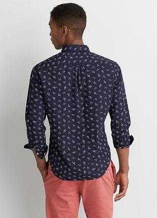 Рубашка в стиле casual, р.м, цвет: navy, american eagle,