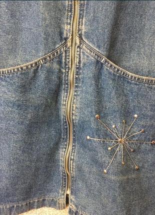 Якісний джинсовий сарафан gloria jeans4 фото