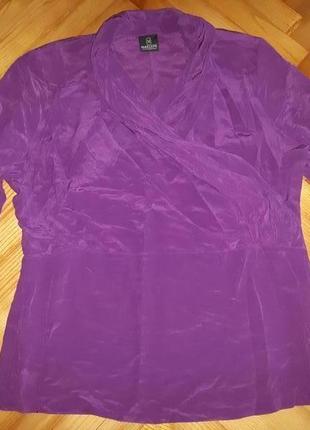 Шелковая блуза от madeleine! p.-42