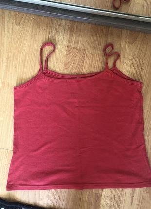 Майка-топ розова