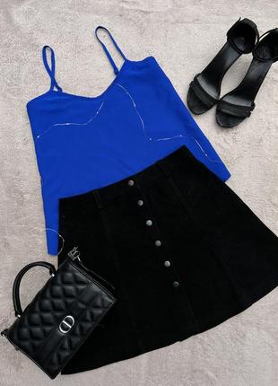 Спідниця замшева