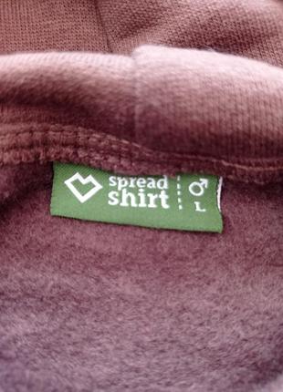 Spreadshirt. толстовка унисекс l размер. германия.4 фото