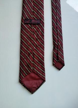 Кравтака галстук бордова brioni2 фото