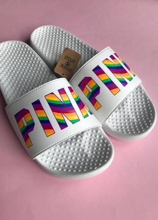 Victoria´s victorias secret виктория сикрет pink slides шлепанцы сланцы