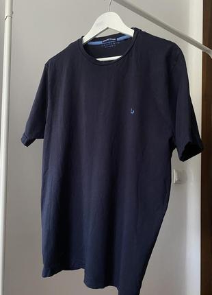 Футболка , синя футболка котон