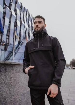 Чоловічий костюм теплий на флісі (softshell)