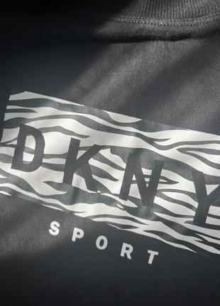 Трикотажное платье футболка dkny1 фото