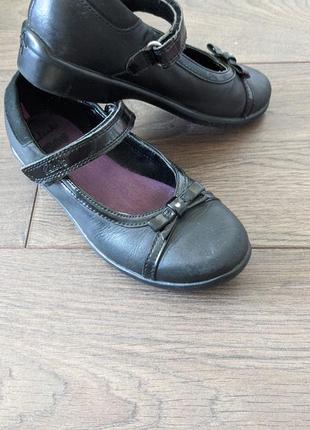 Туфлі шкільні clarks 11.5 f 29.5