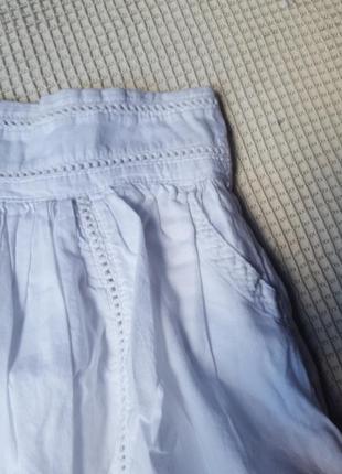 Біла юбка на дівчинку 2-3 роки2 фото