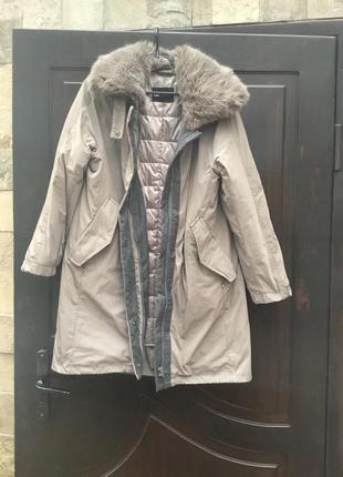 Якісне півпальта куртка на пуху