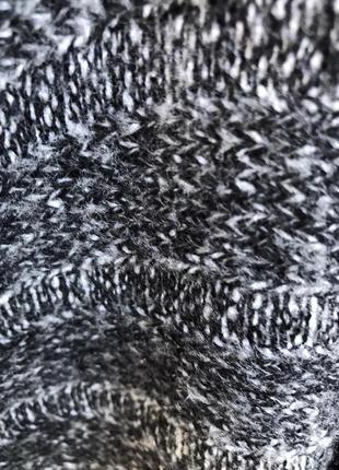 Zara свитер оверсайз со спущенным плечом7 фото