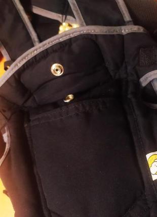 Мегакрутезний дитячий рюкзак переноска baby start чорний сірий новий детский кенгуру нагрудна сумка4 фото