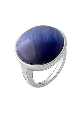 Серебряное кольцо с кошачьим глазом 18.469ct (17см размер) 2054993