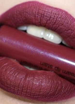 Sephora cream lip stain рідка губна помада для губ 5ml повнорозмір оригінал 14 blackberry sorbet1 фото
